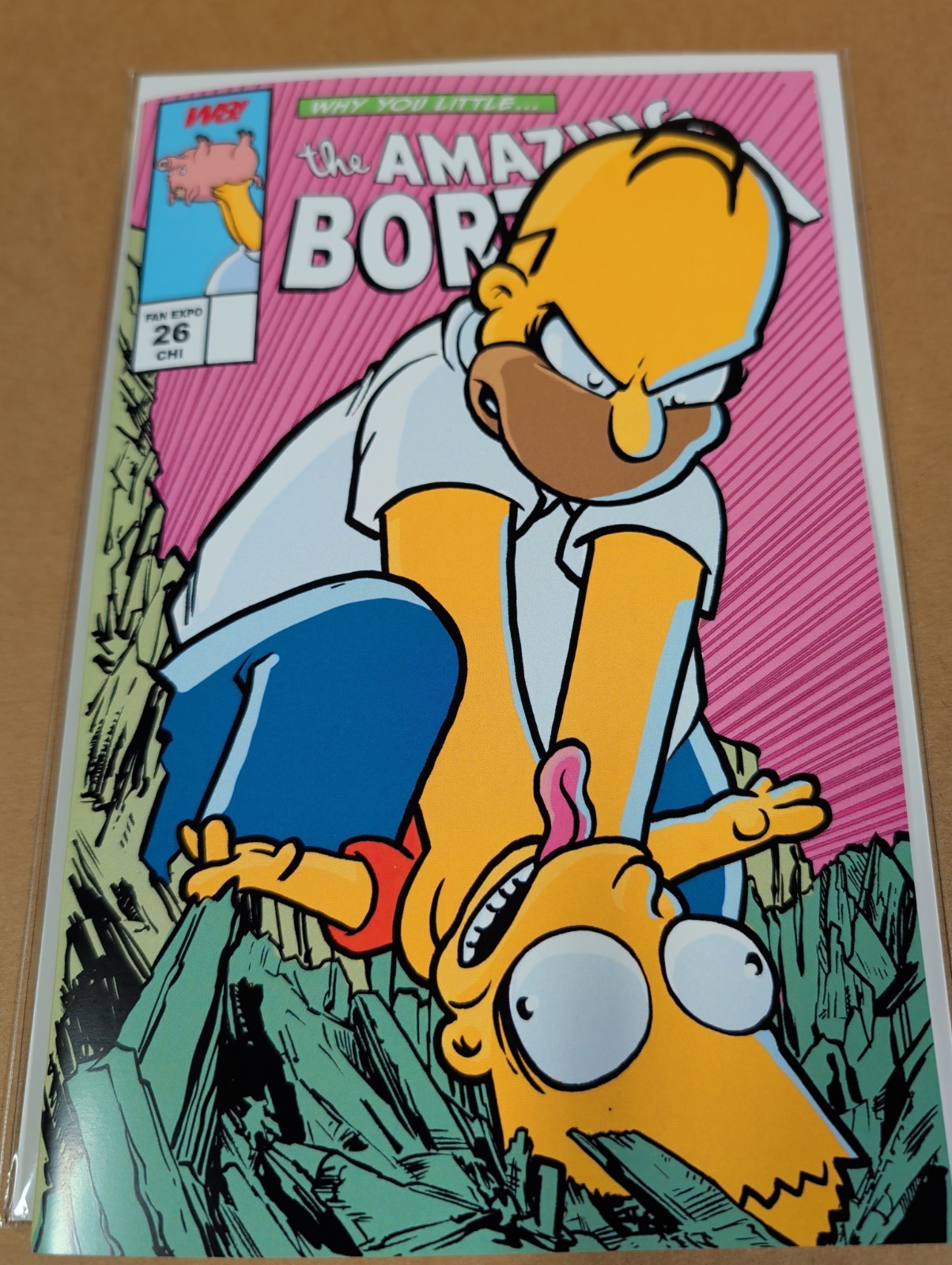 THE AMAZING BORTMAN PAPER ART BOOK BY MATTHEW WAITE LTD 50 NM