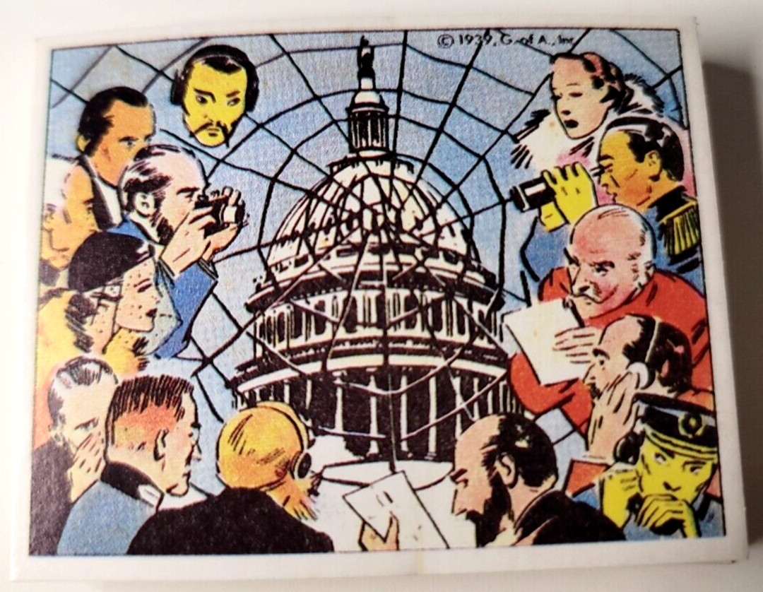 Gum Trading Tobacco Cards Spy Stories 1-24 1984 Reprint Collectors Edition