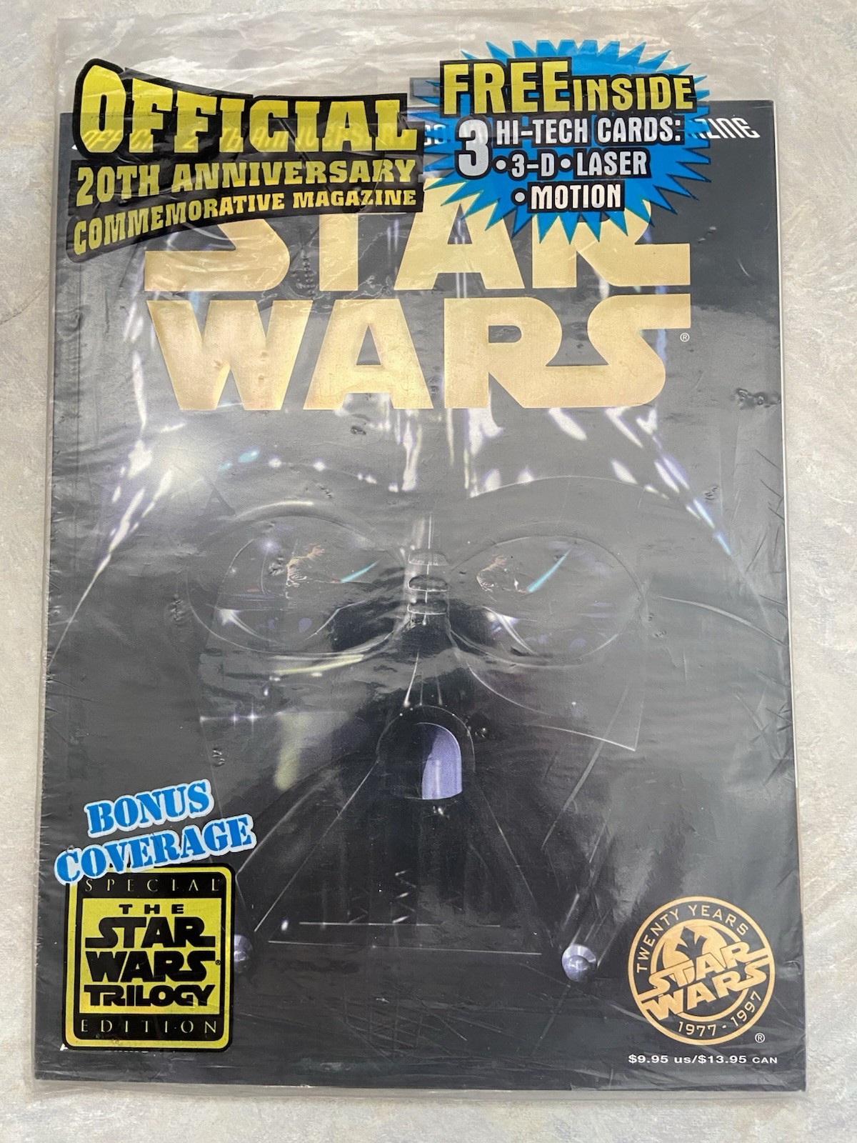 TOPPS The Official Star Wars 20th Anniversary Commemorative Magazine Sealed