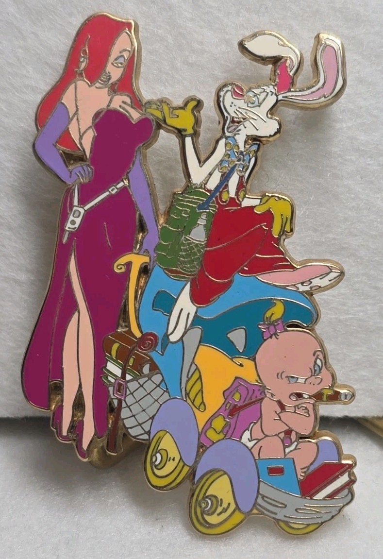 Jessica Rabbit Baby Herman Back to School 2006 LE 100 Disney Pin 48234