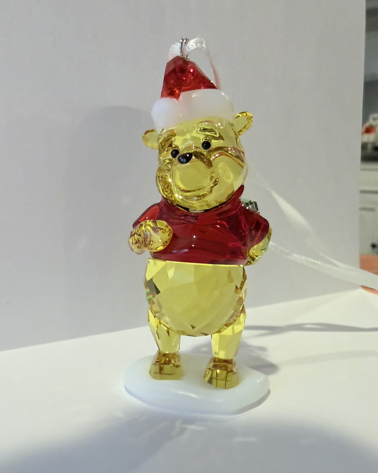 Swarovski Crystal WINNIE THE POOH CHRISTMAS ORNAMENT #5030561