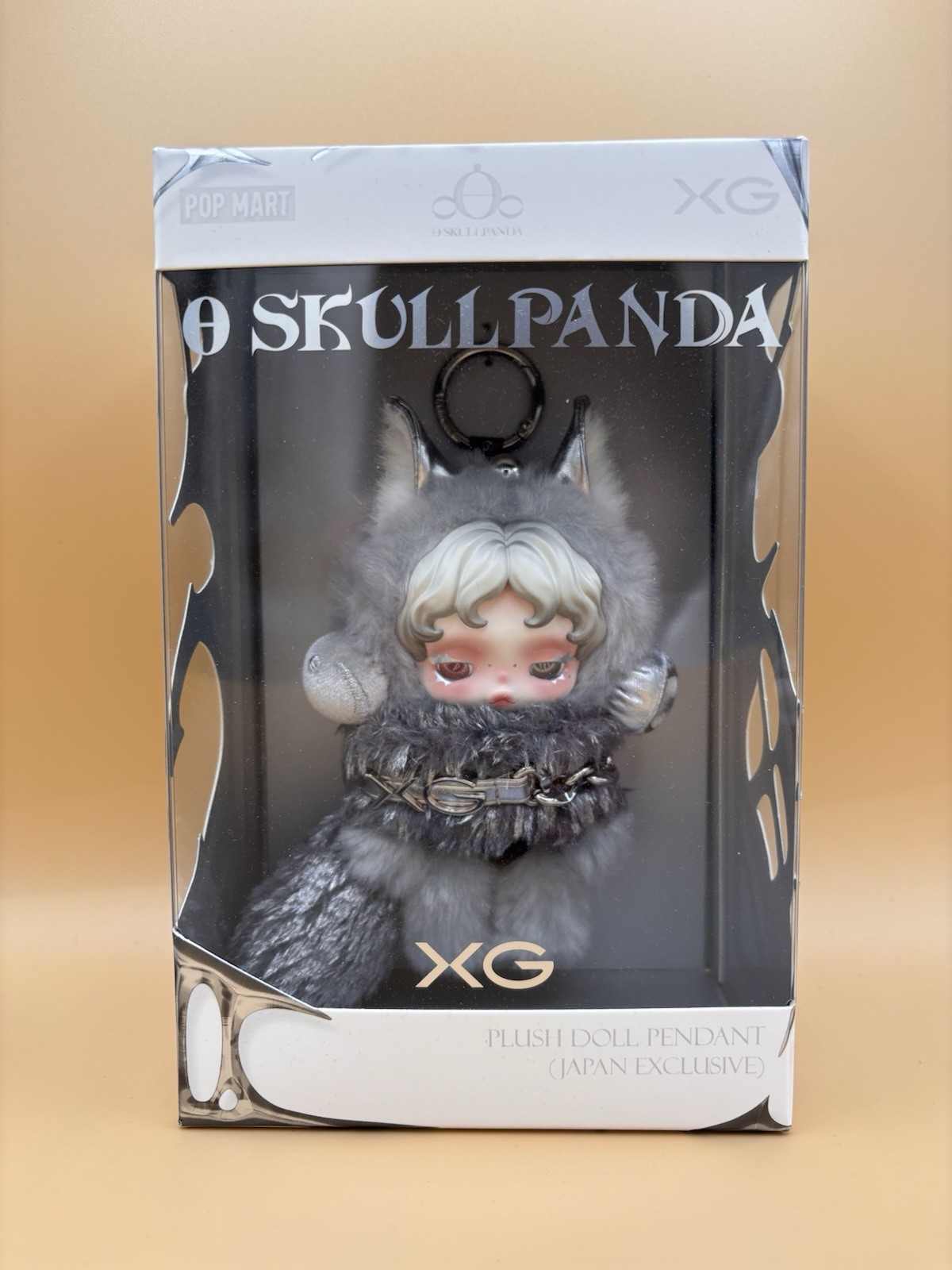 SKULLPANDA x XG Plush Doll Pendant Japan Exclusive BRAND NEW IN BOX