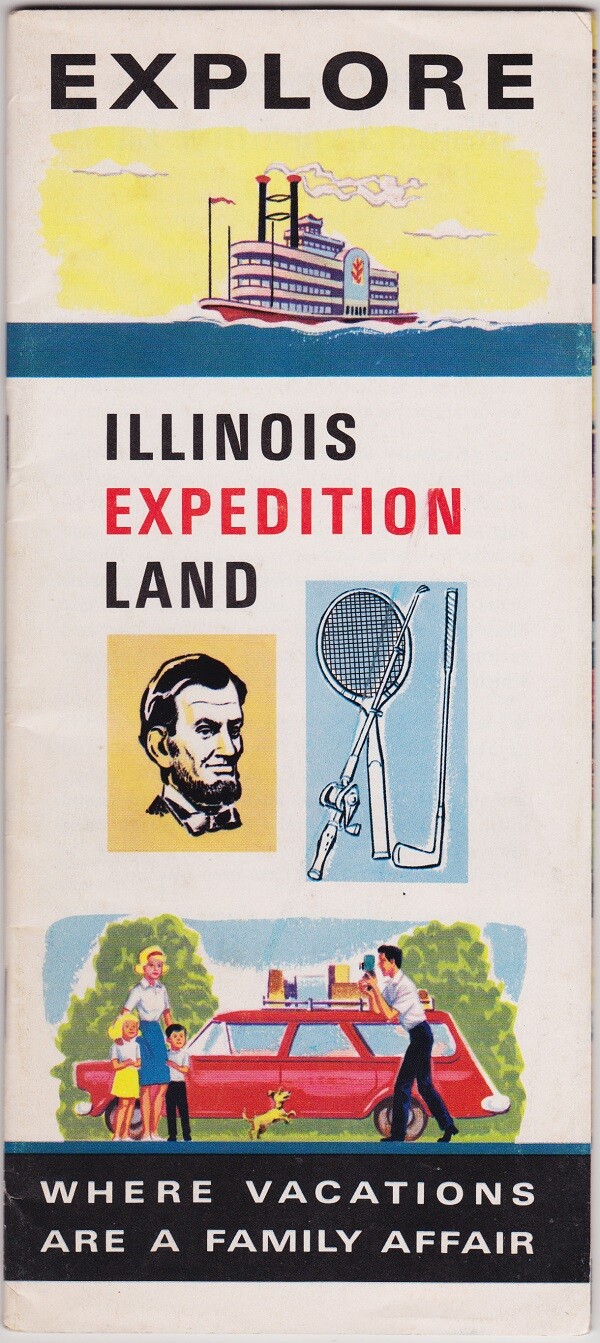 1960's Illinois State Tourism Promotional Brochure