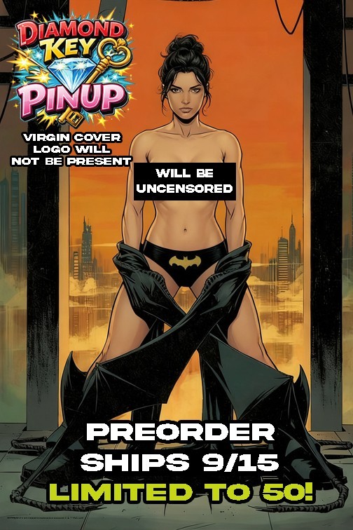 DIAMOND KEY PINUP #5 ABSOLUTE BATMAN #1 HOMAGE - TITANMAX COMICS LIKE POWER HOUR