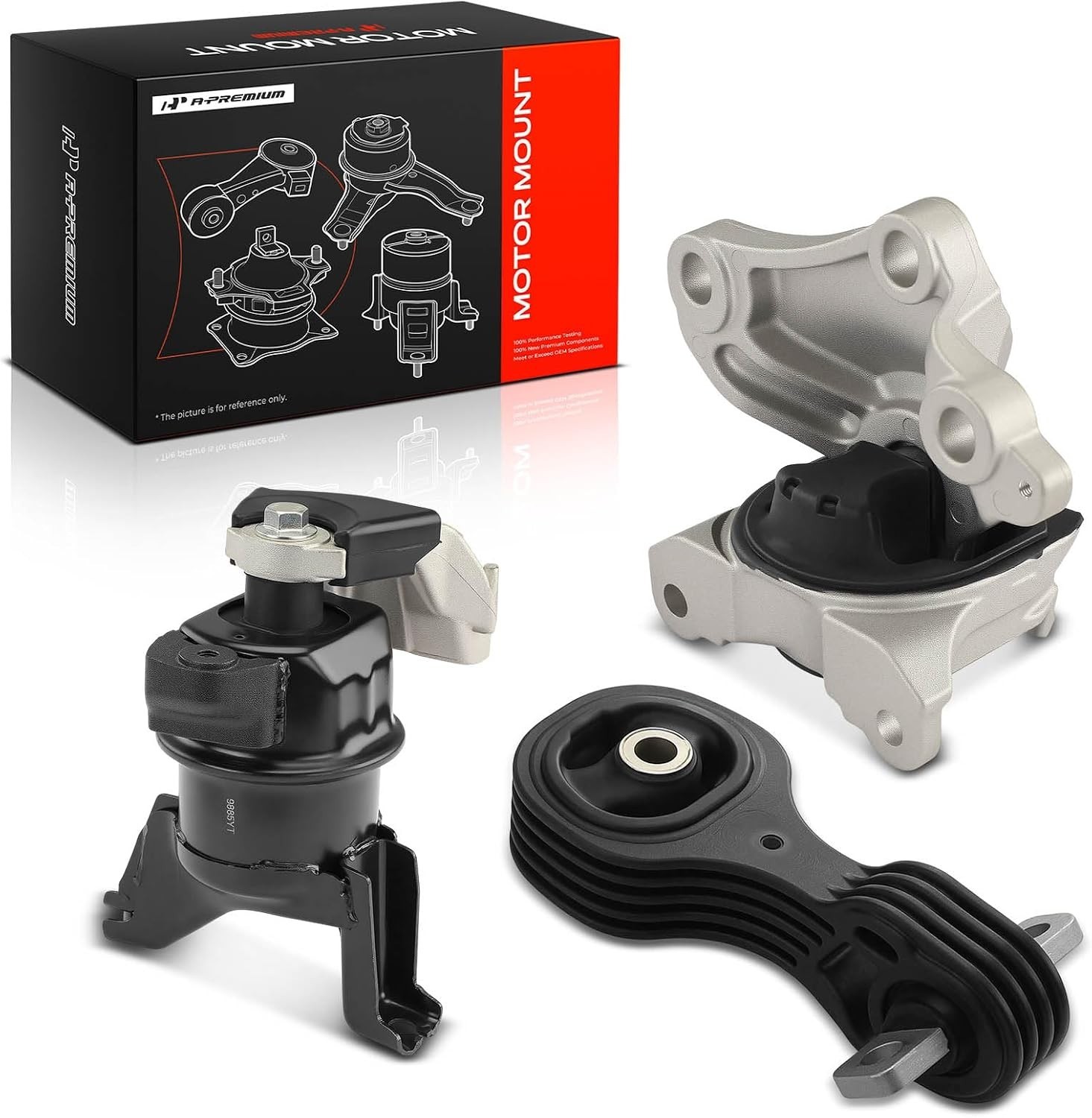 A-Premium Engine Motor and Transmission Mount Kit, with Torque Strut Mount Compa A-Premium Engine Motor and Transmission Mount Kit, with Torque Strut Mount Compa
