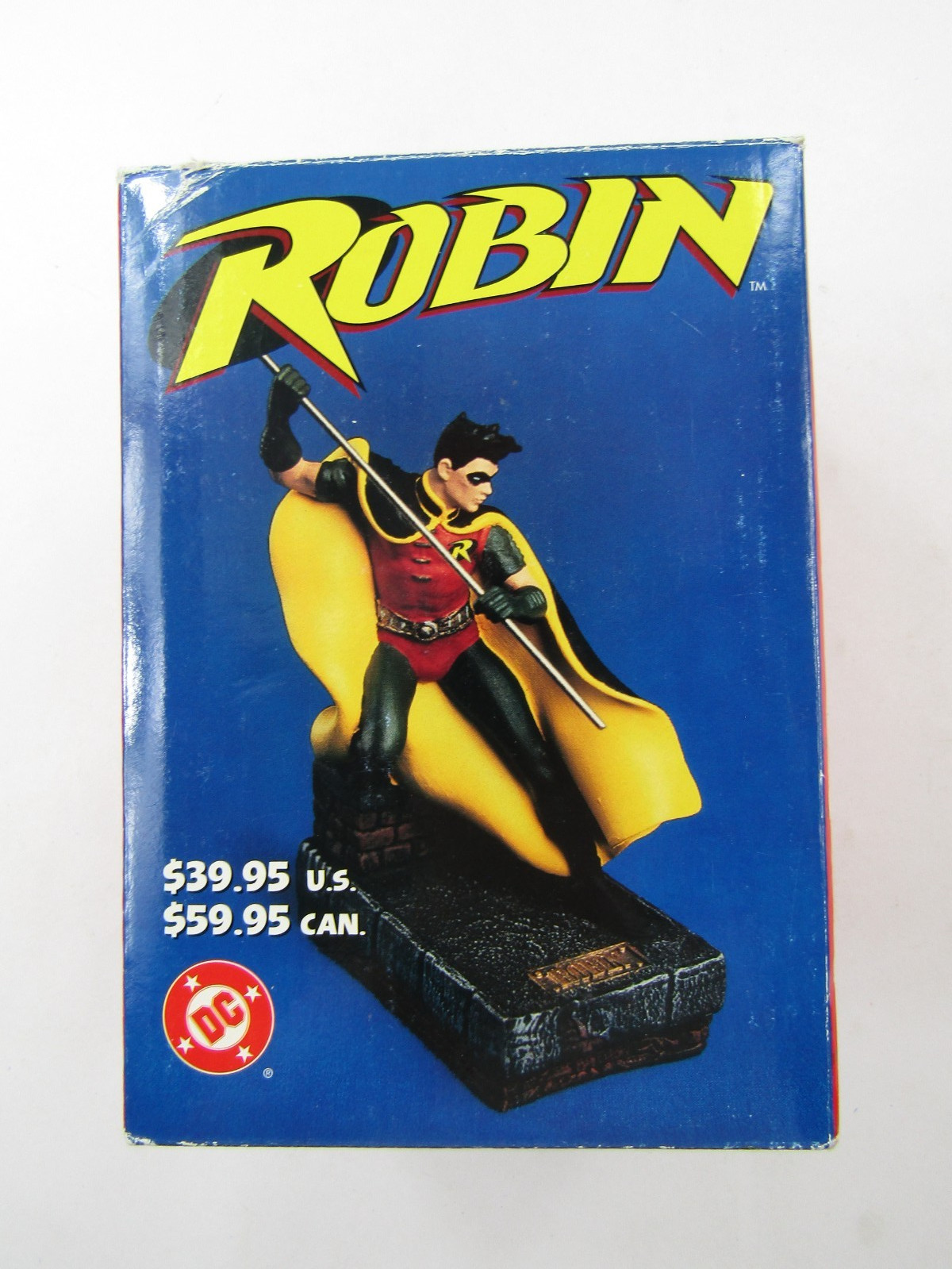 VTG 1997 DC Robin Cold Cast Porcelain Statue 5.25