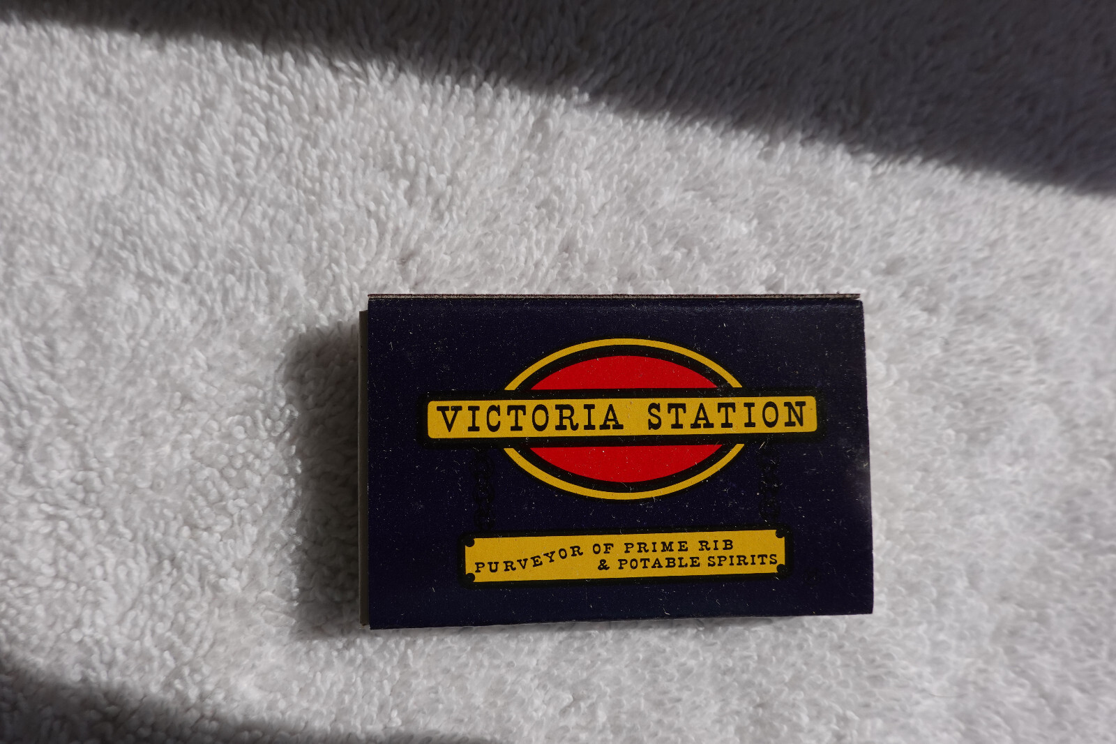 Victoria Station restaurant vintage collectable memorabilia match boxes $1.00 ea