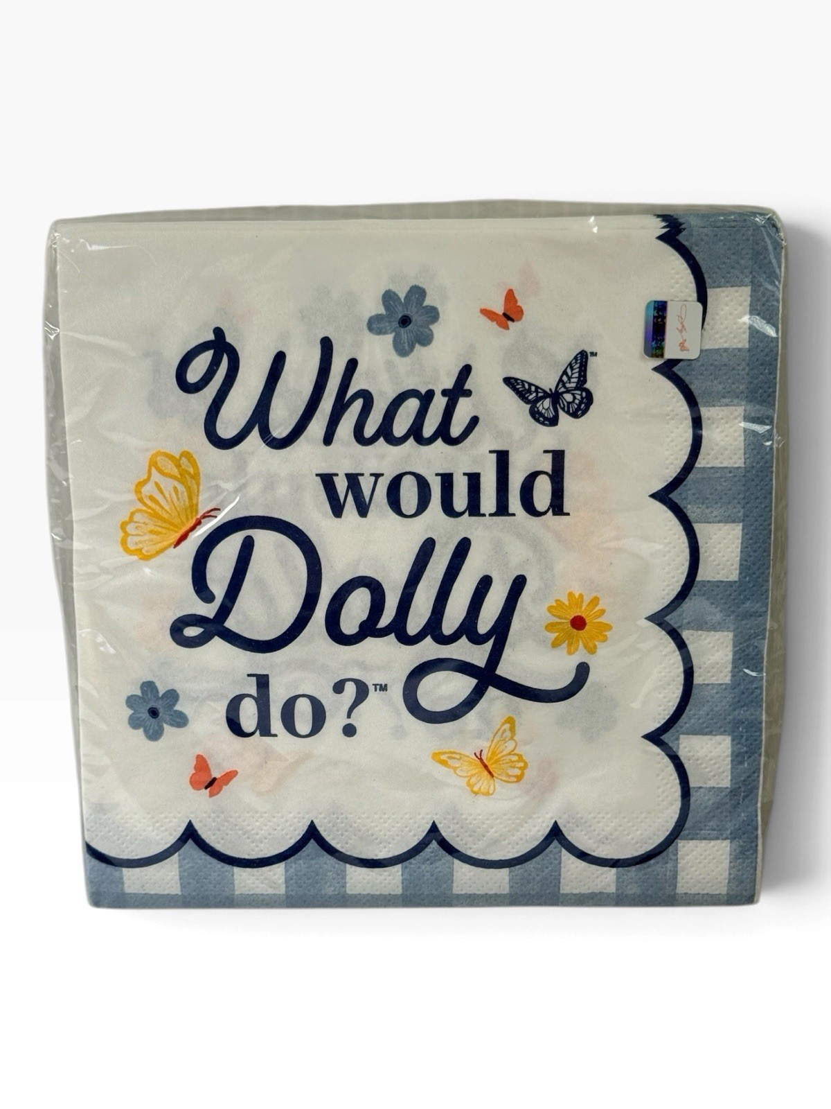 Dolly Parton “What Would Dolly Do” Wildflowers Luncheon Napkins 16ct New Sealed