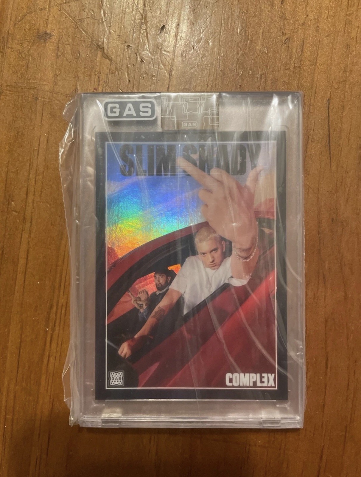 Eminem black foil /250 GAS trading card. Very rare 🔥🔥 