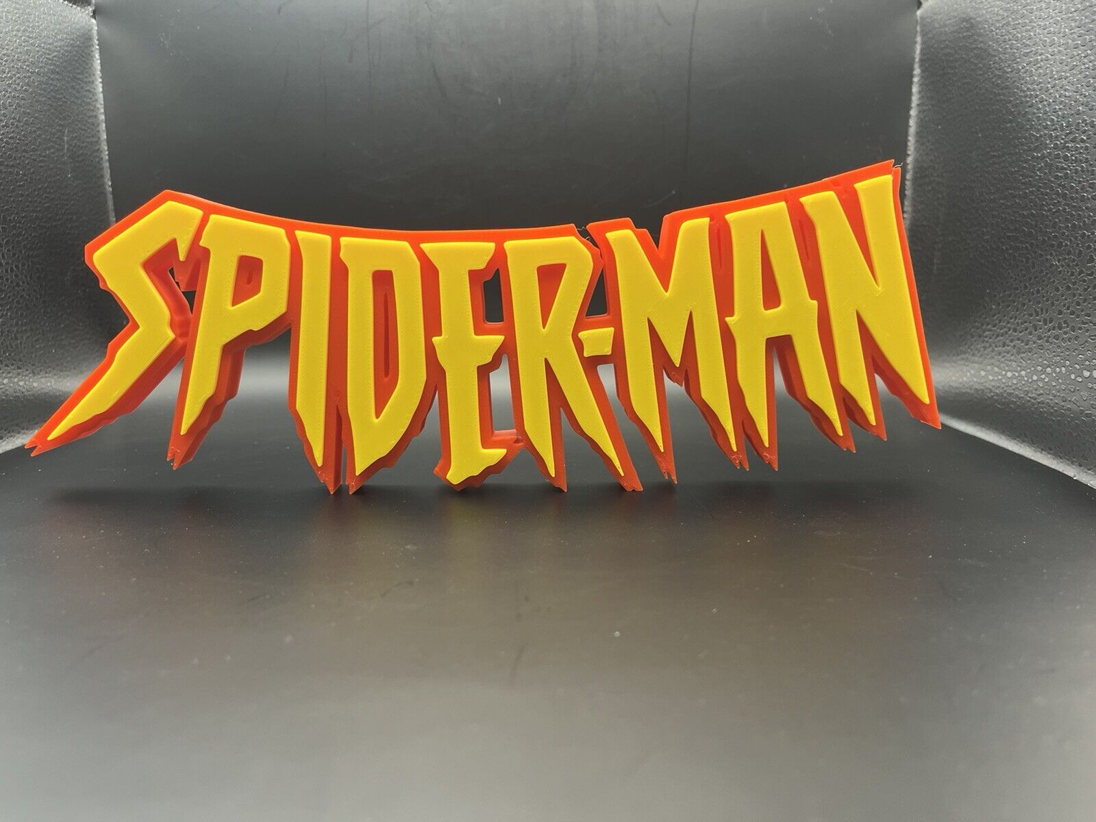 Spider-Man Logo Sign Display | 3D Wall Desk Shelf Art
