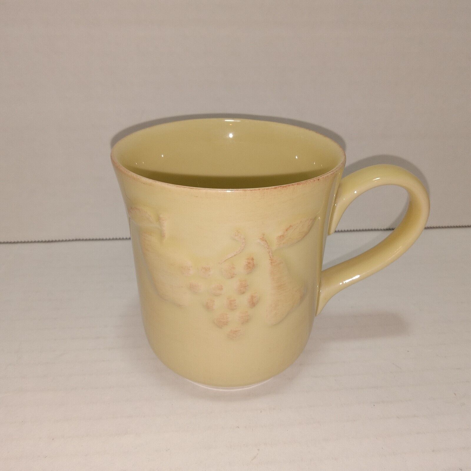 Casa Stone Madeira Harvest by Casafina Coffee Cup Mug Hand Painted Portugal
