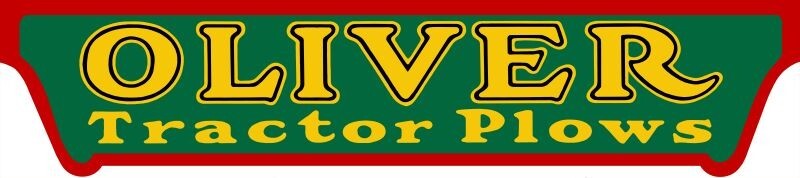 Oliver Tractor Plows NEW Sign 48\
