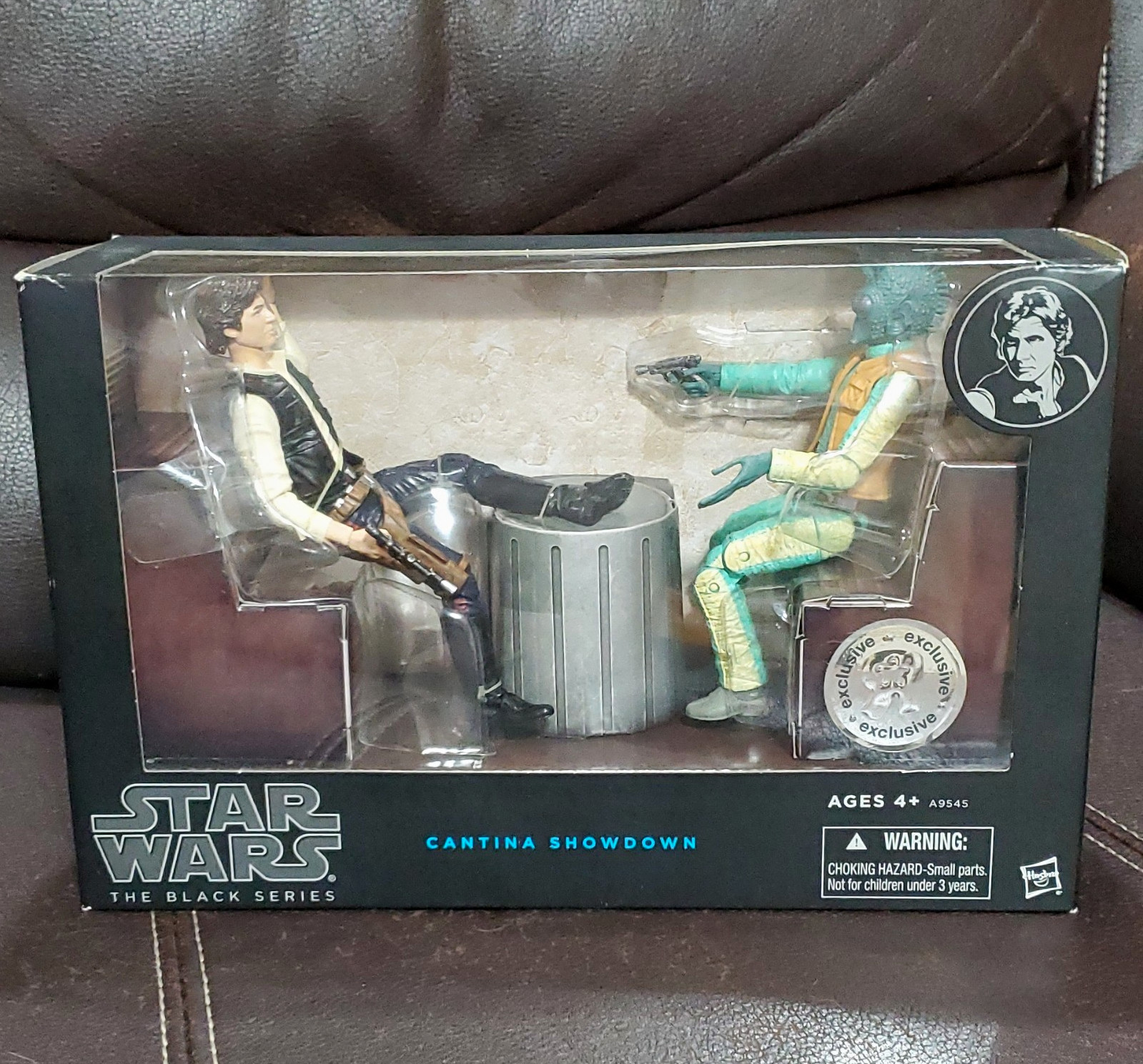 Hasbro Star Wars Black Series Cantina Showdown Han Solo & Greedo Set 2014