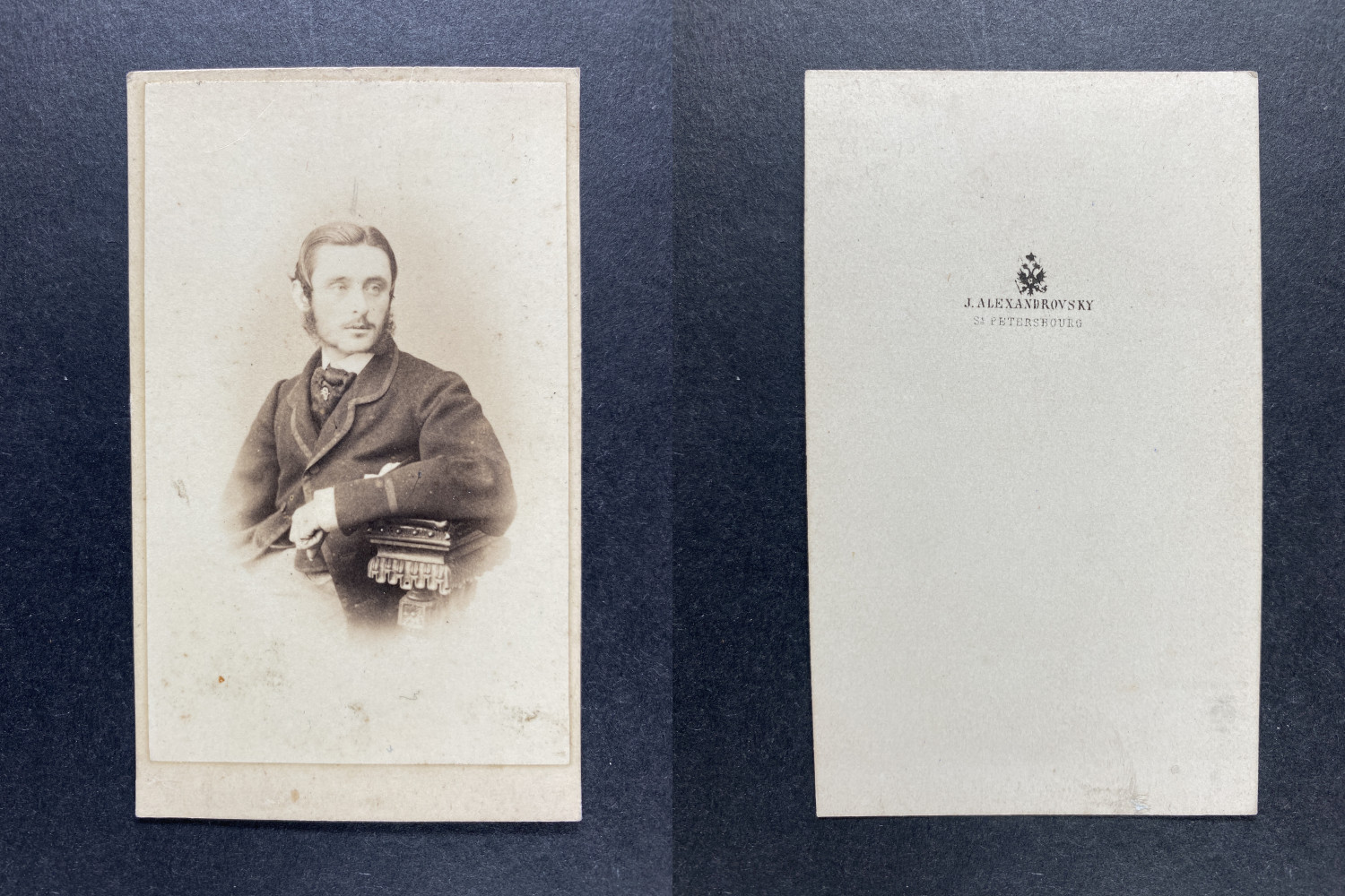 Alexandrovsky, St Petersburg, Stanislas August Poniatowski Vintage cdv albums 