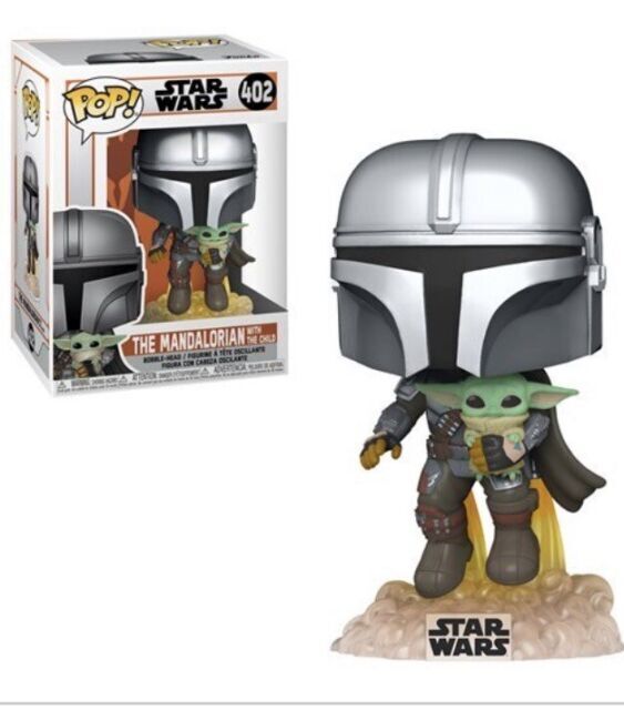 Funko The Mandalorian (Flying With Child) Figure - 50959