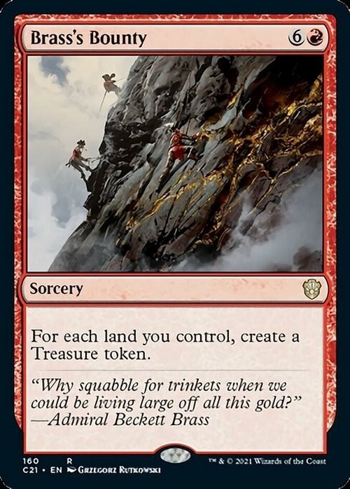 Brass's Bounty ~ Commander: Strixhaven [ NM ] [ Magic MTG ]