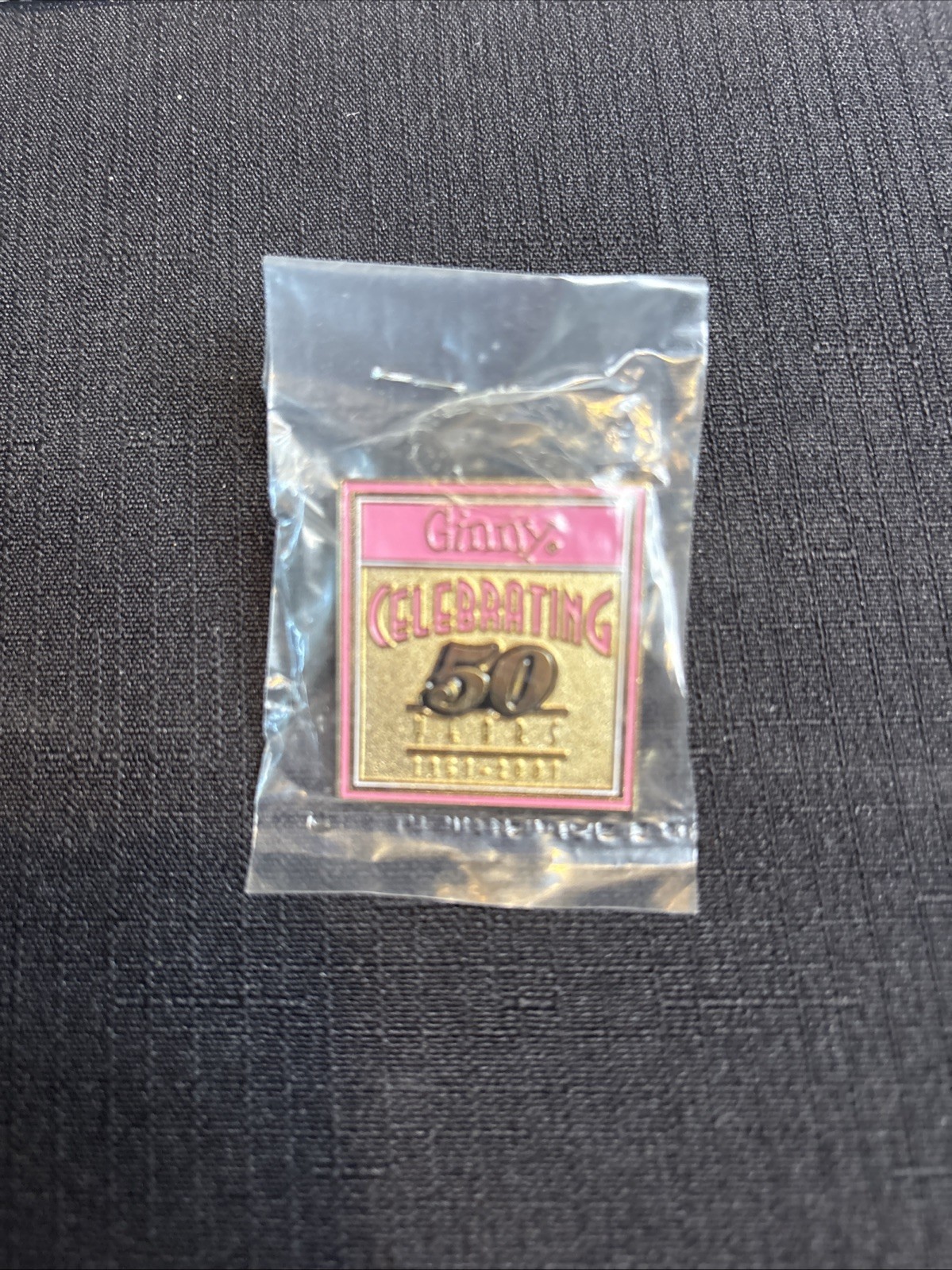 Rare NOS Vogue Ginny Doll 50th Anniversary Commemorative Pin 1951-2001 Collector Rare NOS Vogue Ginny Doll 50th Anniversary Commemorative Pin 1951-2001 Collector