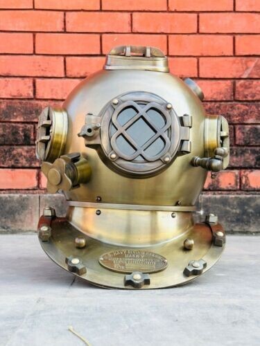 Antique US Navy Diving Divers 18\