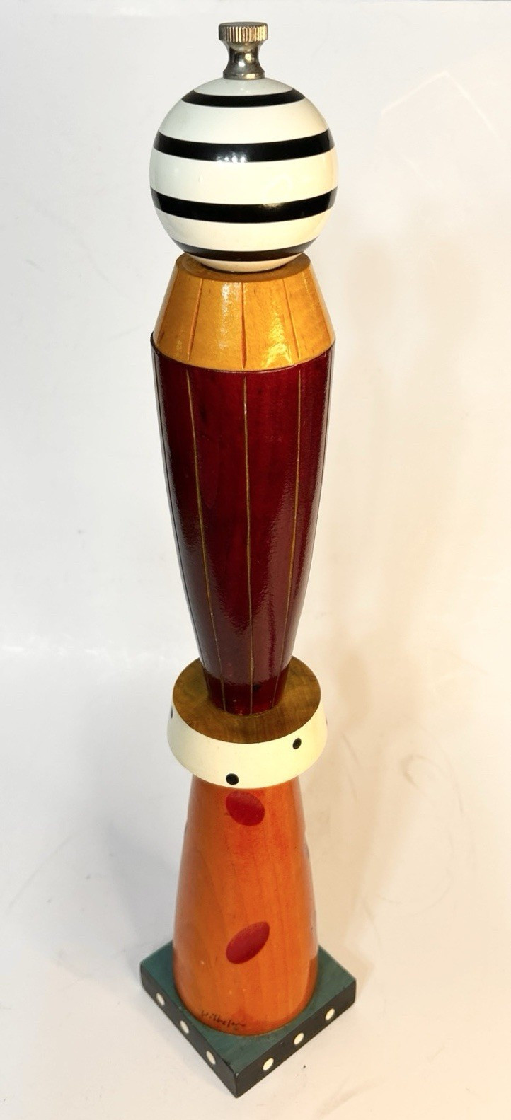 RAW DESIGN Robert Wilhelm-signed/Pepper grinder/16”H/“Pep Art”