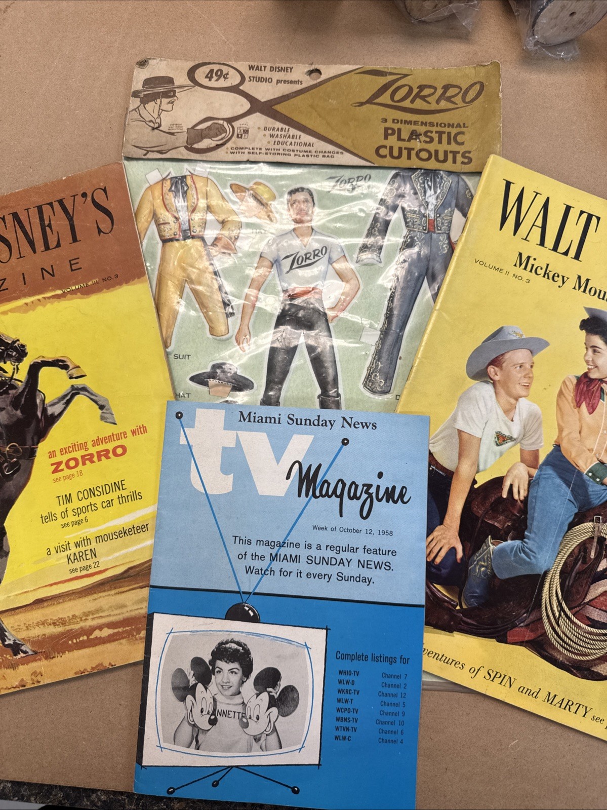 Walt Disney Mickey Mouse Club Magazines 1956,1957. Lot -Take a Look At All Pics Walt Disney Mickey Mouse Club Magazines 1956,1957. Lot -Take a Look At All Pics