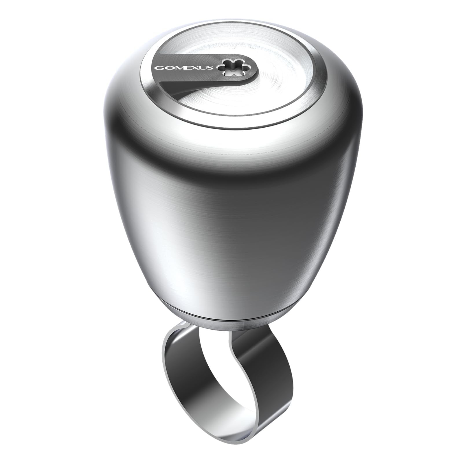 Steering Wheel Knob, 316 Stainless Suicide Knob Spinner, One-Hand Control for...