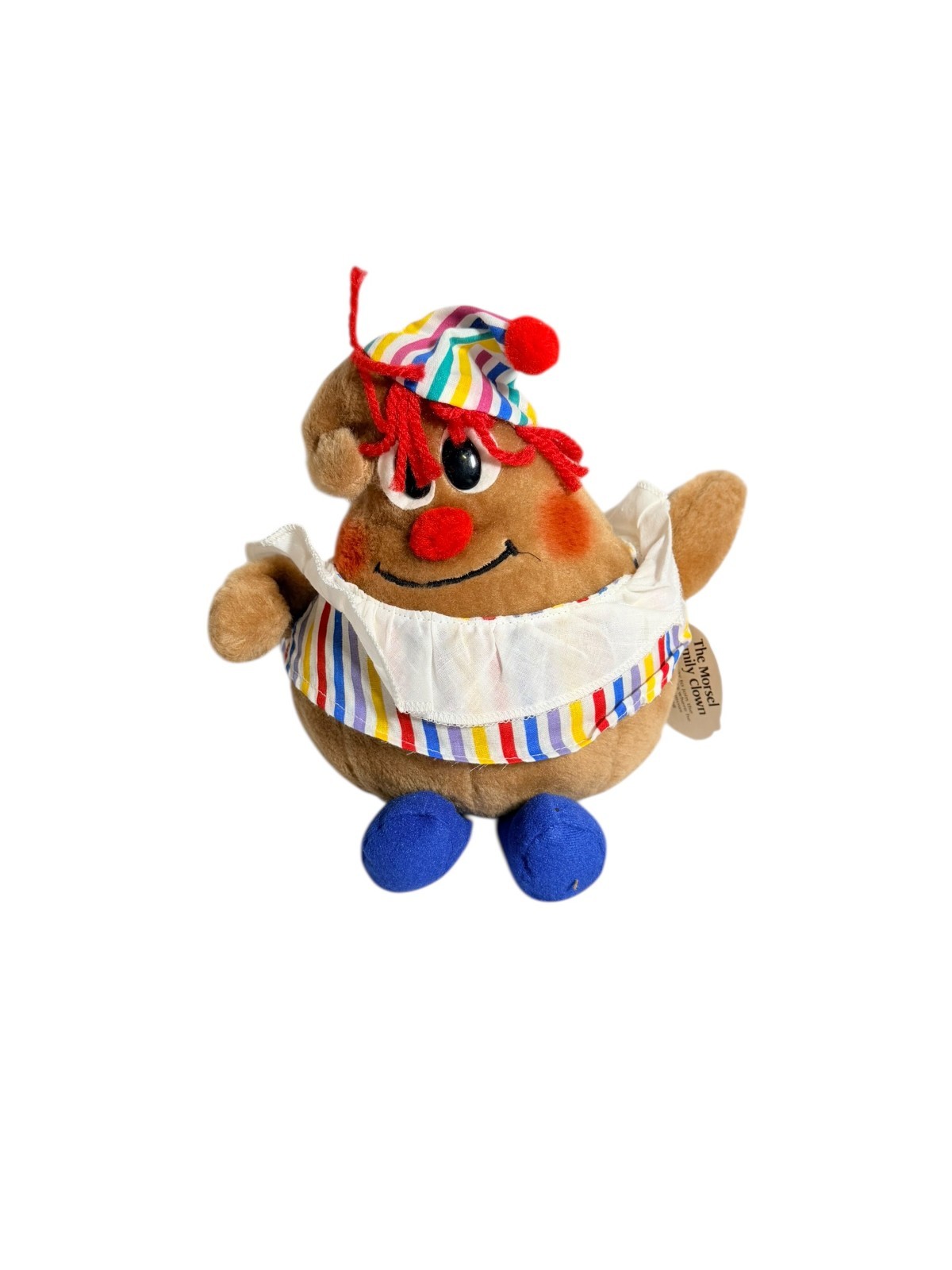 Nestle P Nutty Peanut Mascot Plush 1984 Food Advertising Character Doll Vintage