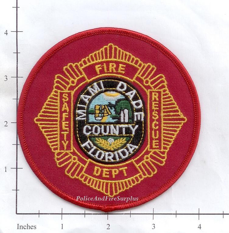 Florida - Miami Dade County FL Fire Dept Patch