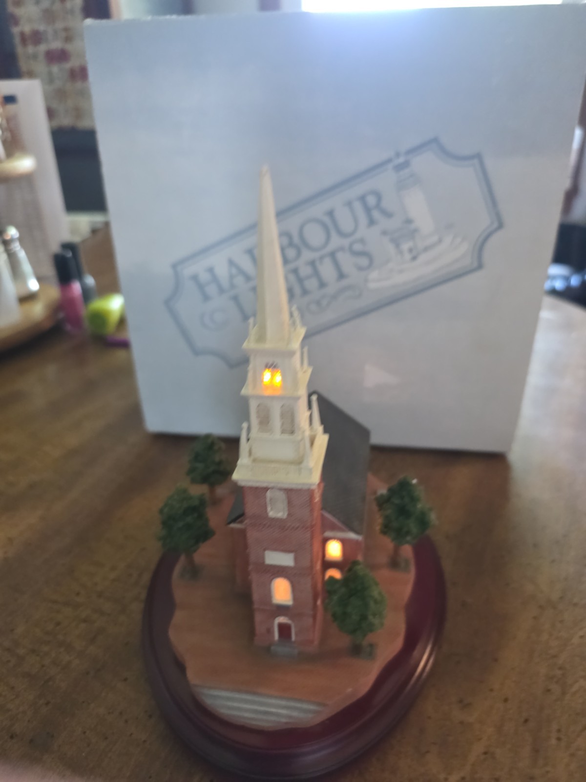 Harbour Light Boston Church New In Box