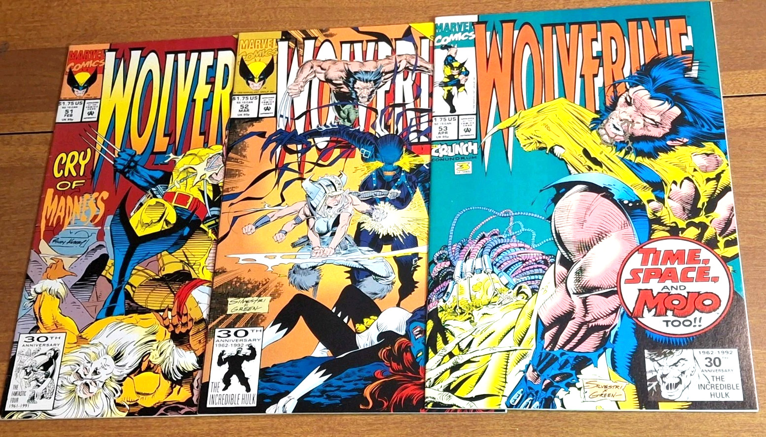 WOLVERINE #51-53 SUMMER  SALE MAKE ME AN OFFER i CAN\'T REFUSE