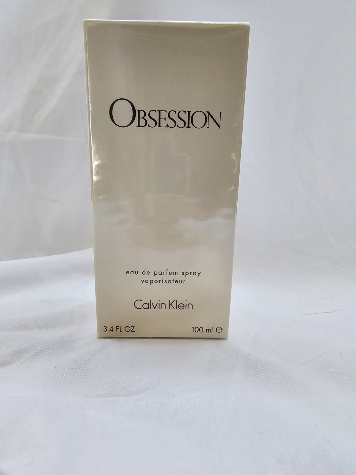 VINTAGE NIB OBSESSION BY CALVIN KLEIN EAU DE PARFUM SPRAY 100ML 3.4 OZ SEALED