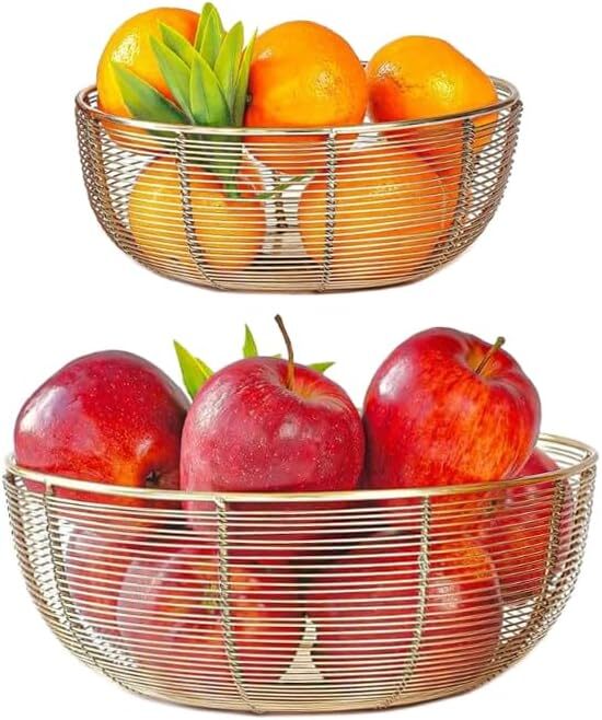 Air Circulating Fruit Basket Set - Includes 10