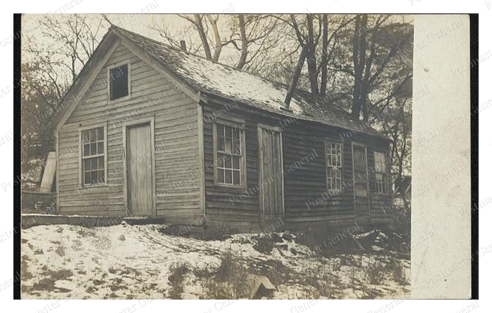 Canyon City Oregon Joaquin Miller House Standard Postcard COPY RPPC