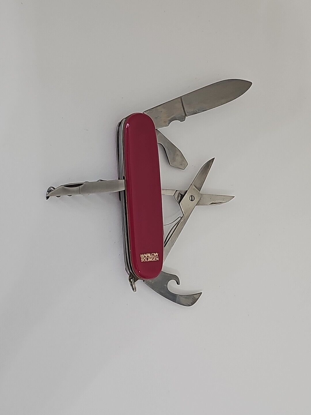 Vtg Barlow Solingen Germany Inox 6 Blade Pocket Knife Swiss Army Knife 