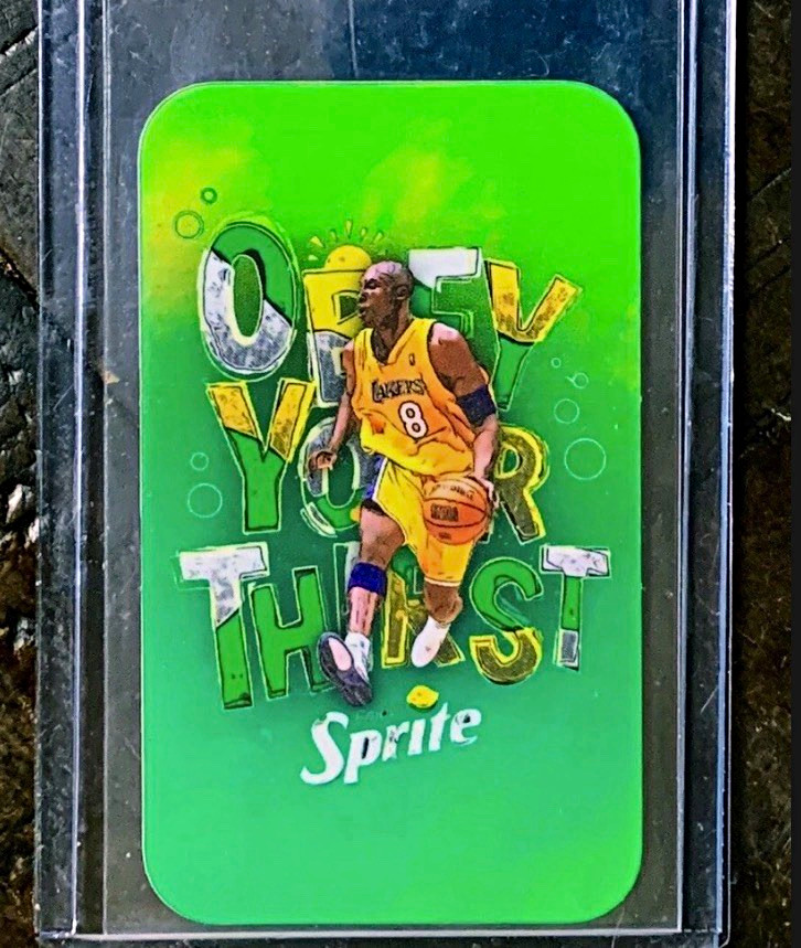 Obey Your Thirst Kobe Bryant #8 Promo Card 2002