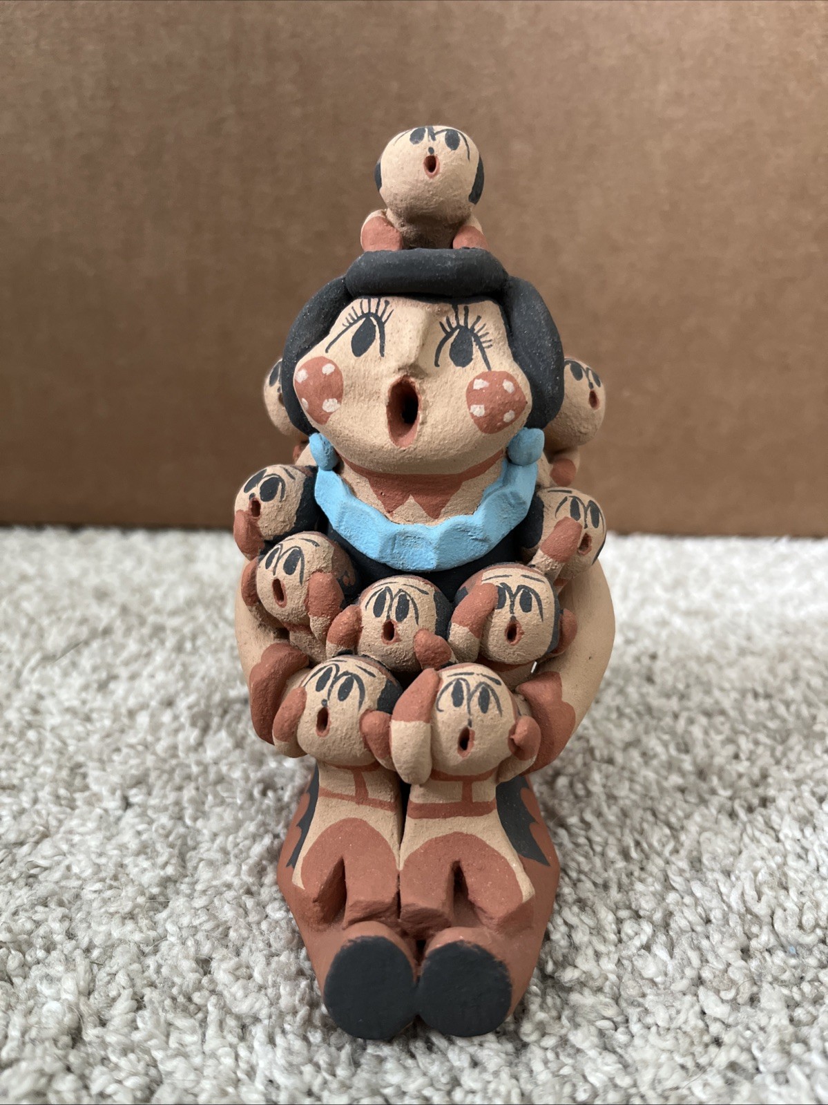 Native Am. 10 Children Storyteller, Artist “C Sando\ Native Am. 10 Children Storyteller, Artist “C Sando\