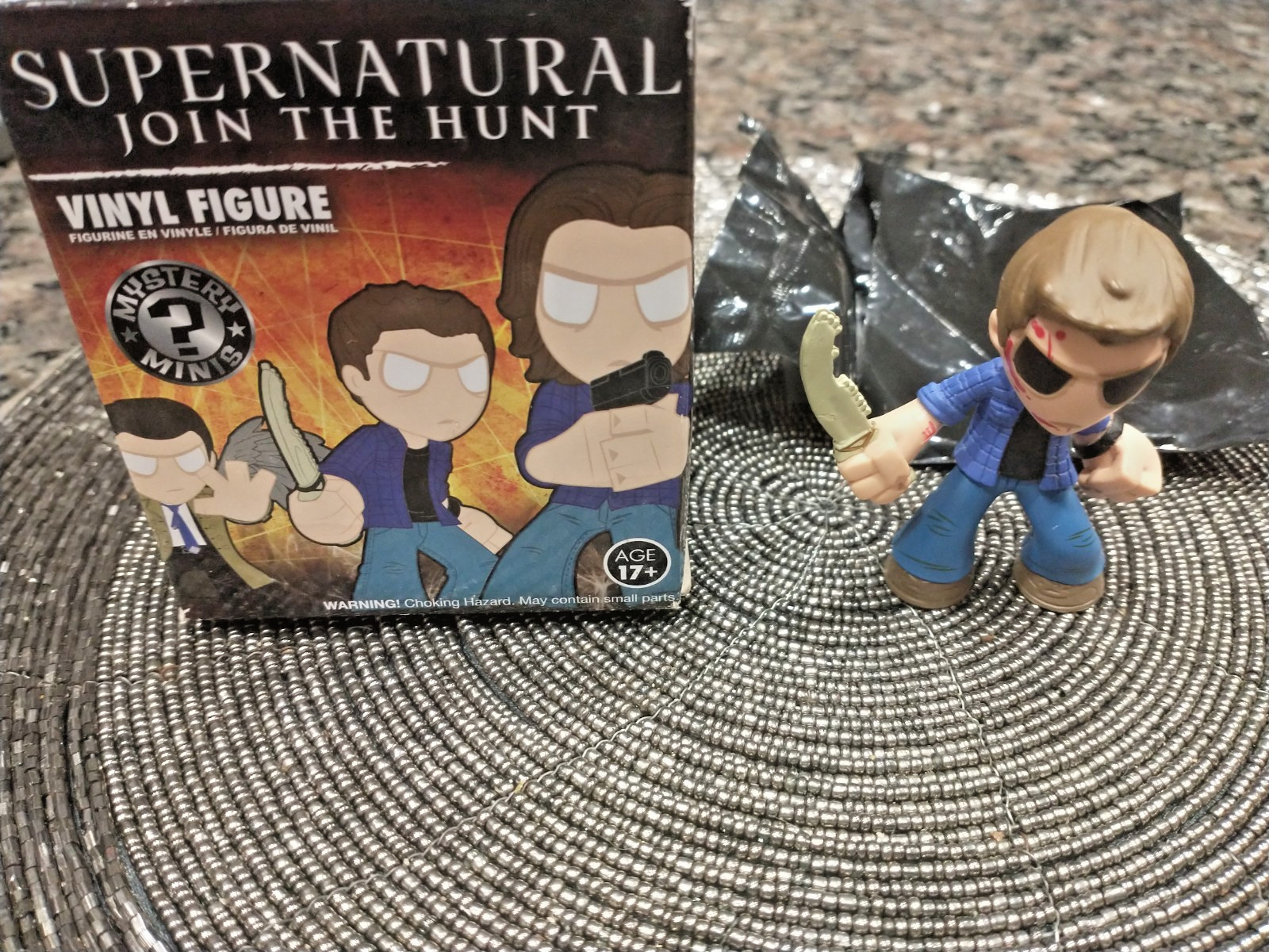 WOW Funko Rare Mystery Mini Supernatural Demon Dean Bloody Mark Of Cain 1/36 WOW Funko Rare Mystery Mini Supernatural Demon Dean Bloody Mark Of Cain 1/36
