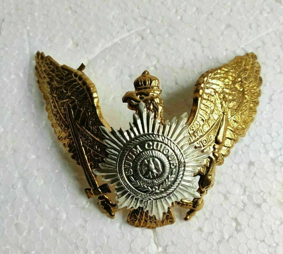German Pickelhaube Brass Prussia Wappen Badge Prussian Helmet  Gift