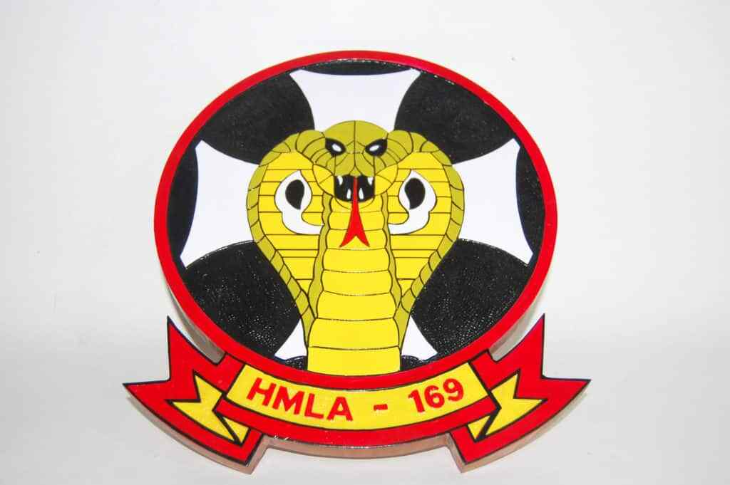 HMLA-169 Vipers Plaque