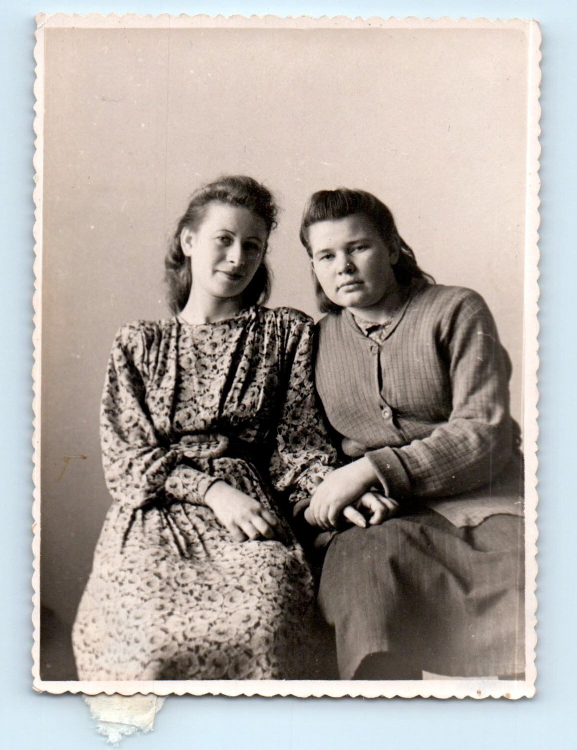 PHOTO WOMAN Two Women in Love Couple beautiful cute girl