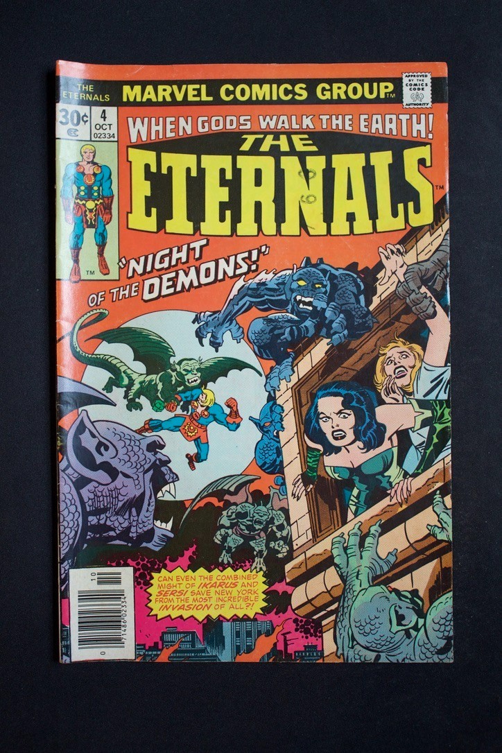 1976 MARVEL COMICS THE ETERNALS #4