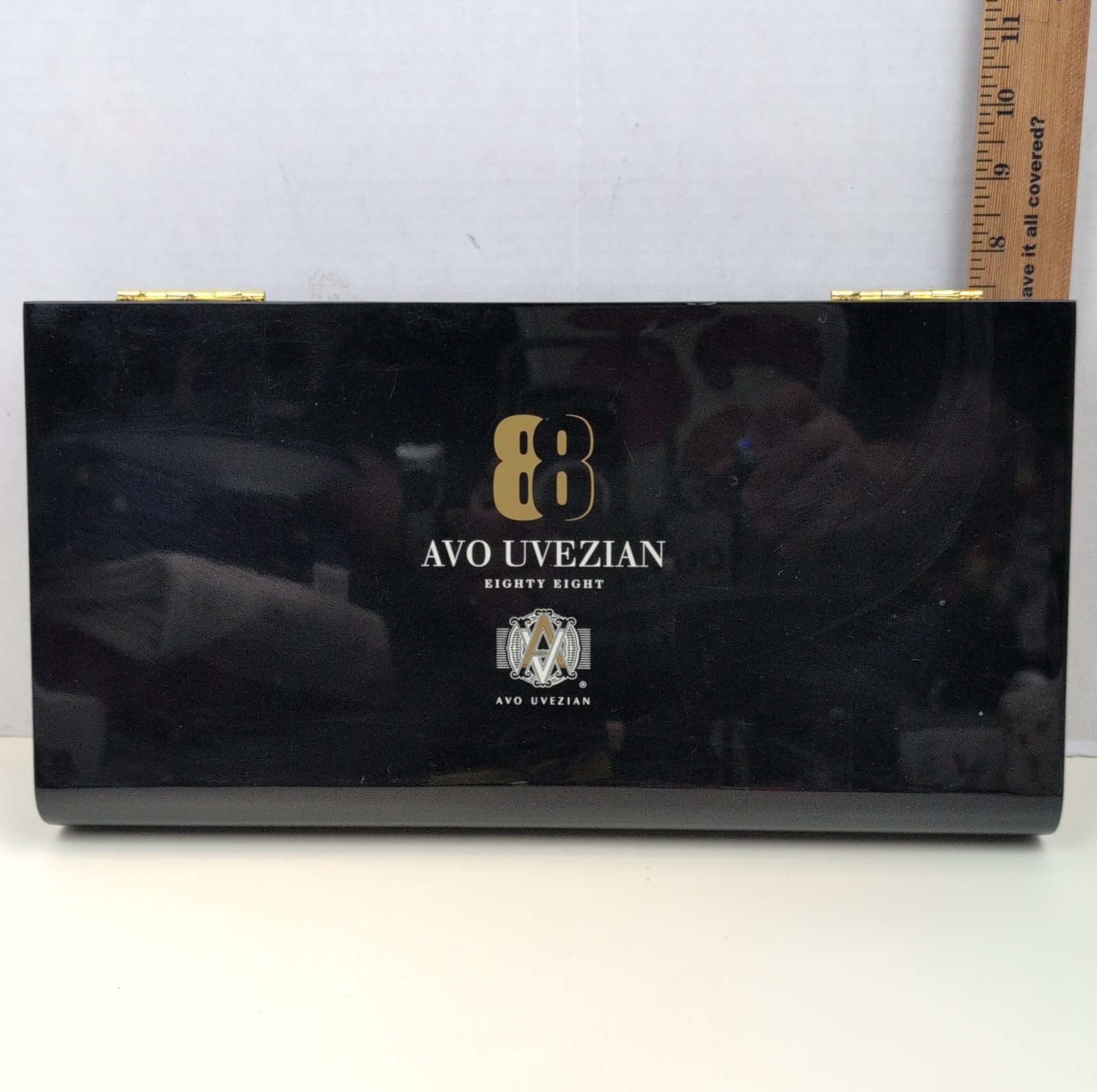 Avo Uvezian Eighty Eight 88 Limited Edition Empty Cigar Box Wooden Display Case