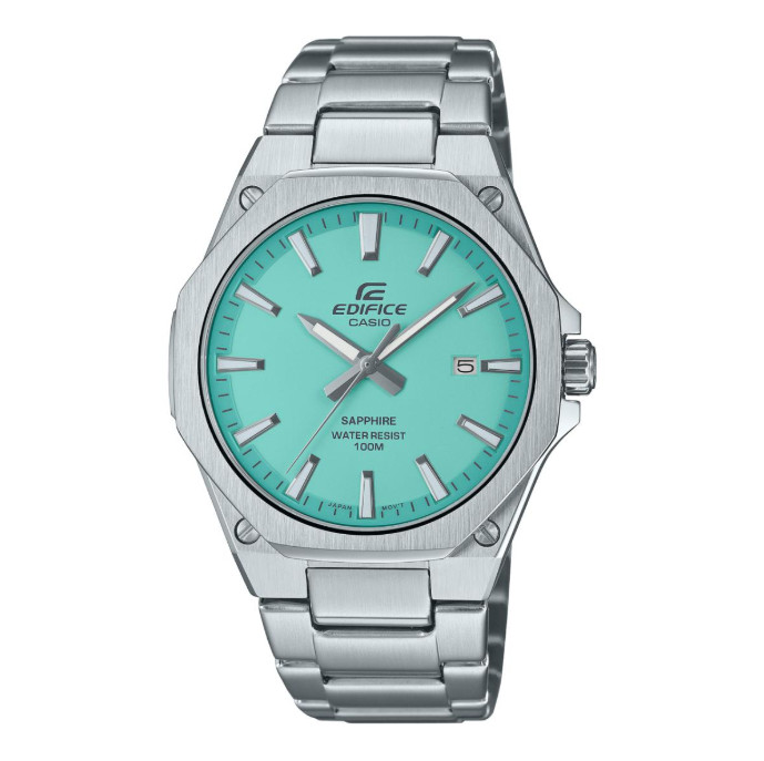 Casio Adelphy EFR-S108D-2BV Men\'s Watch Sapphire Crystal Steel Quartz Watch