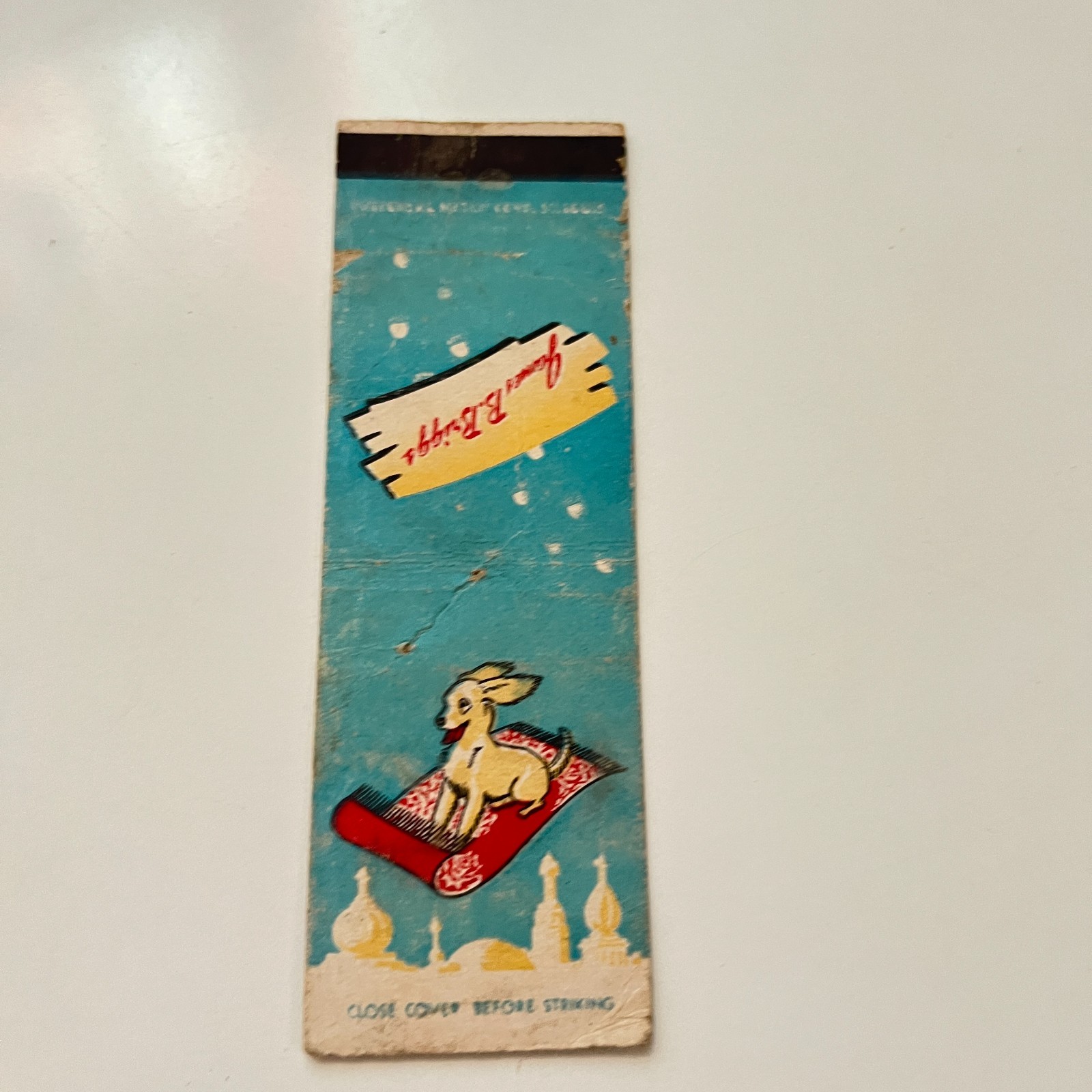 A. L. Anderson Kirkwood MO Vintage Matchbook Cover TMB57-5