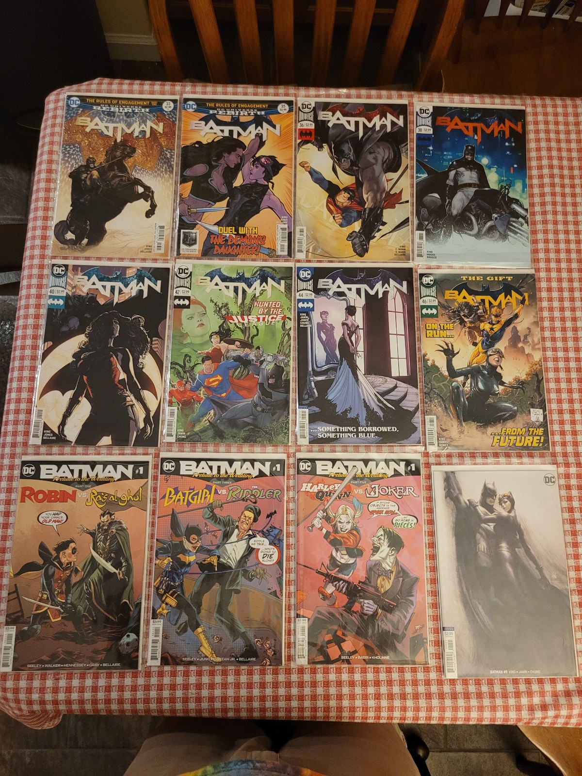 Batman 33-56, Annual 2, Wedding Specials, Catwoman 1, Tom King Rebirth DC Comics