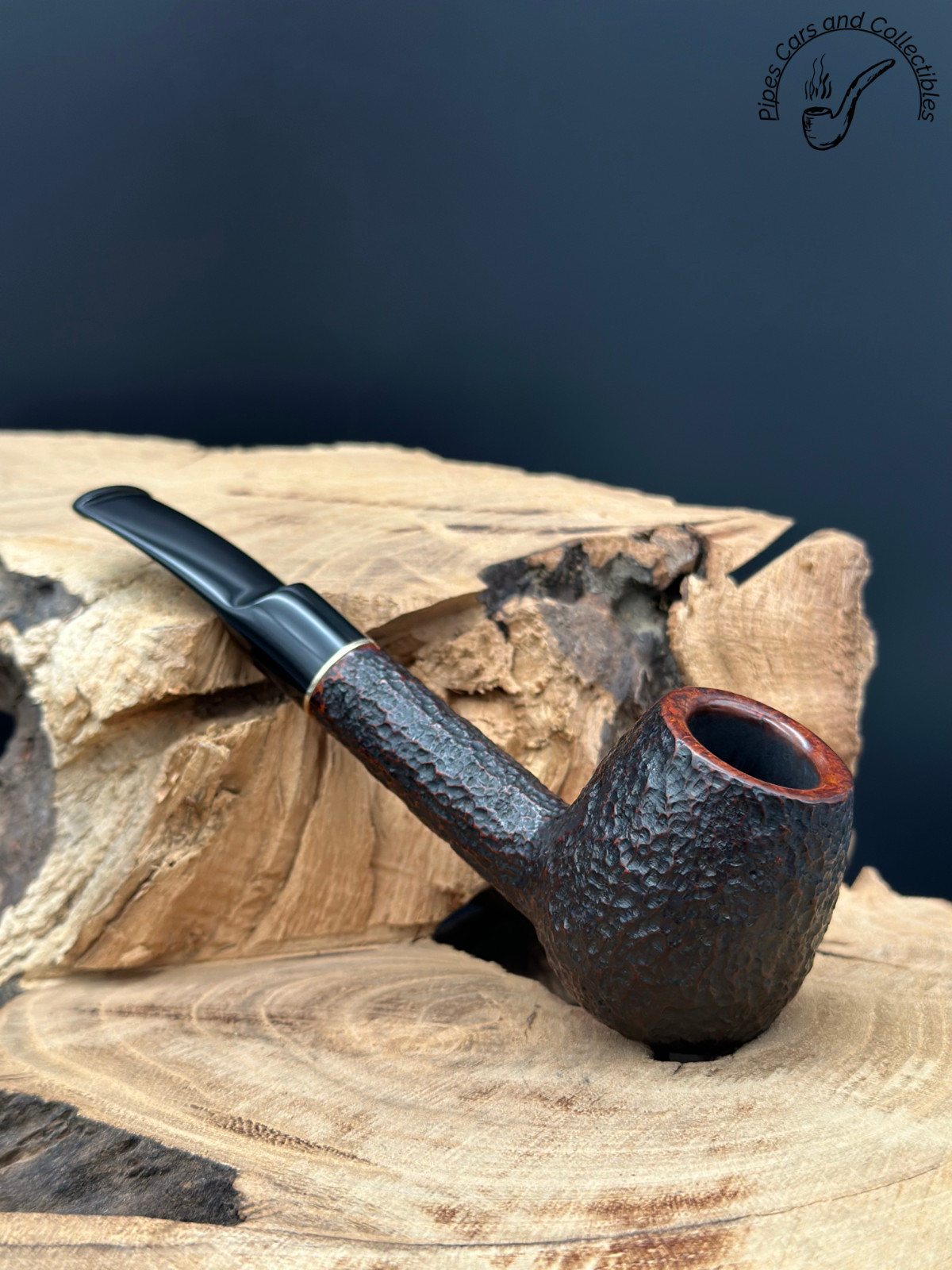 Savinelli Roma 209KS Sandblasted Billiard Smoking Pipe
