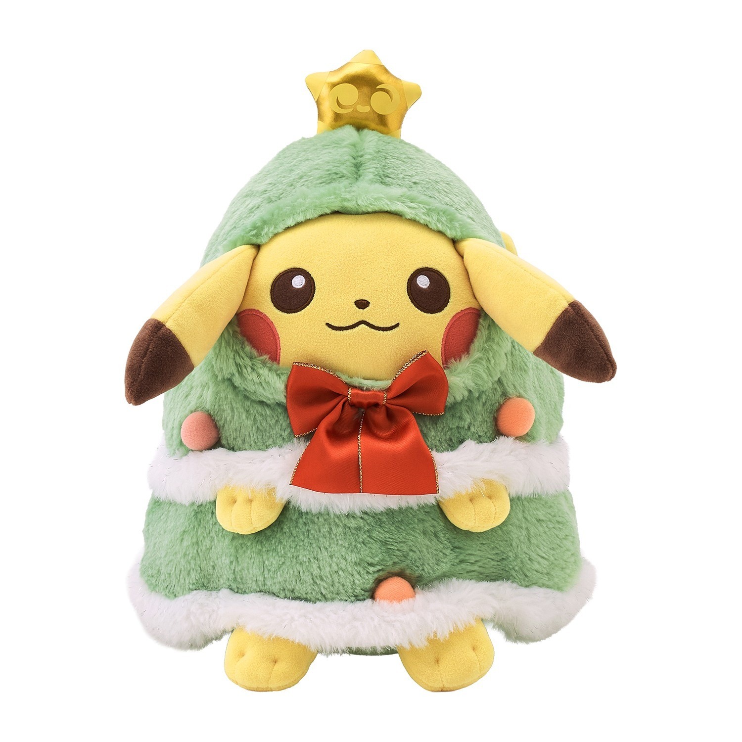 Presale Pokemon Center 2026 Christmas Mochifuwa Plush Tree Pikachu Japan