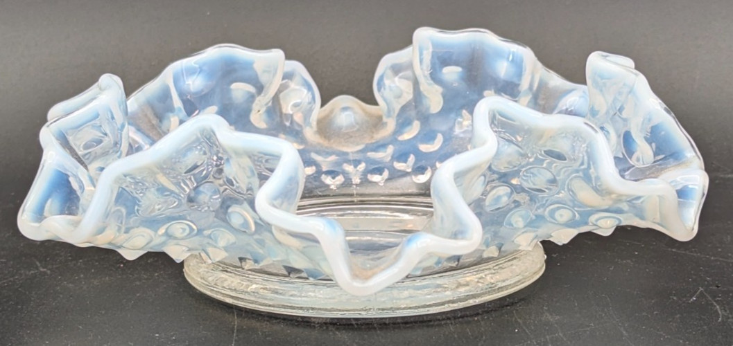 Fenton White Opalescent • 5 5/8