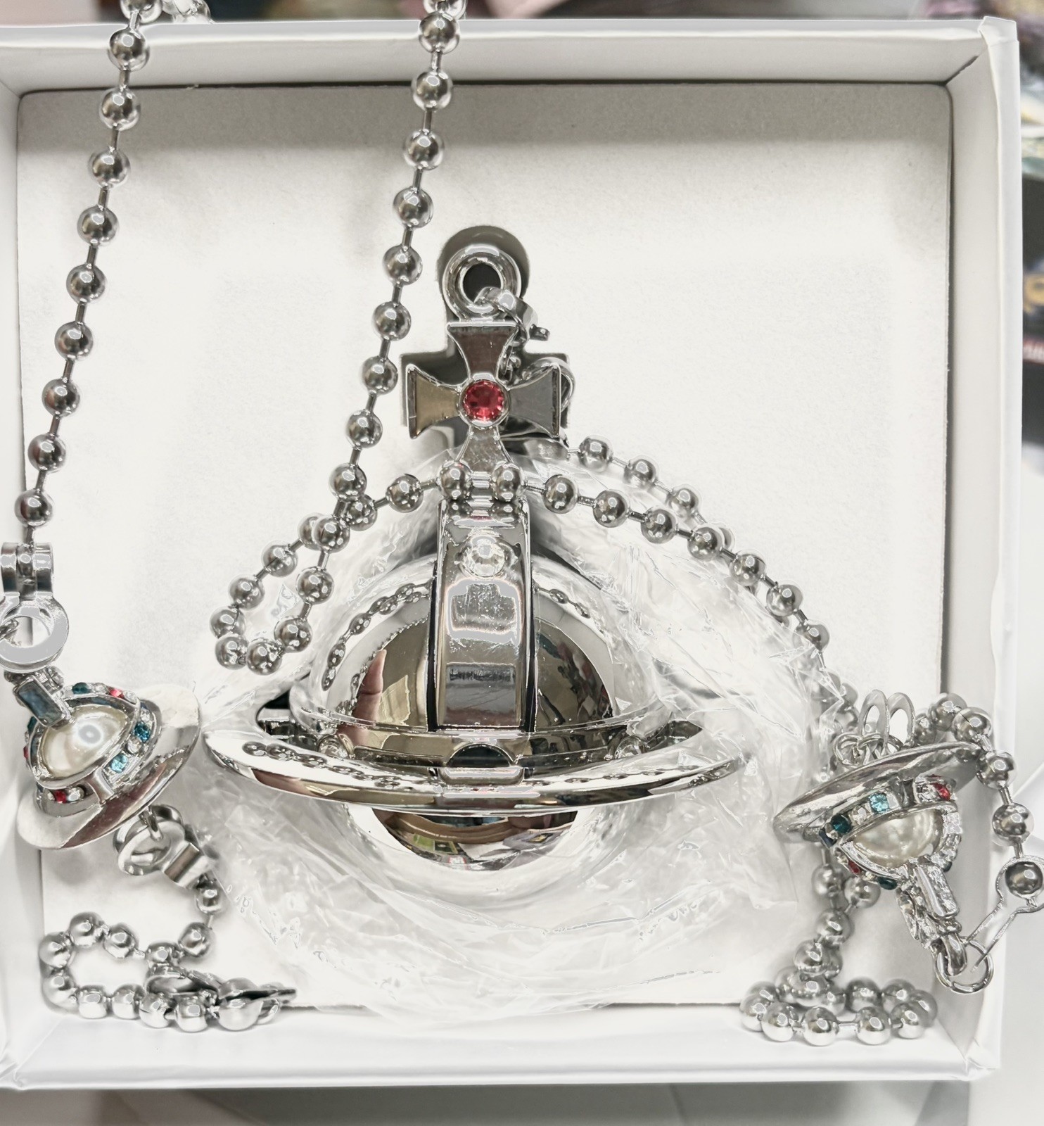 US SELLER Nana Anime Lighter Necklace Shinichi Pendant Lighter/silver/ Chains