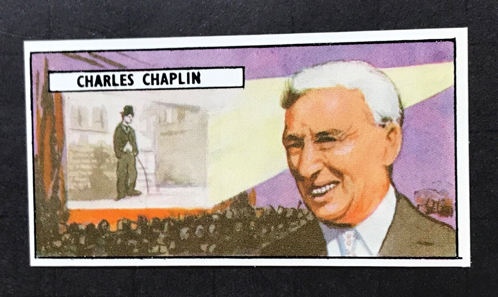 1965 Lyons Maid Famous People #13 Charlie Chaplin  Nr-MT