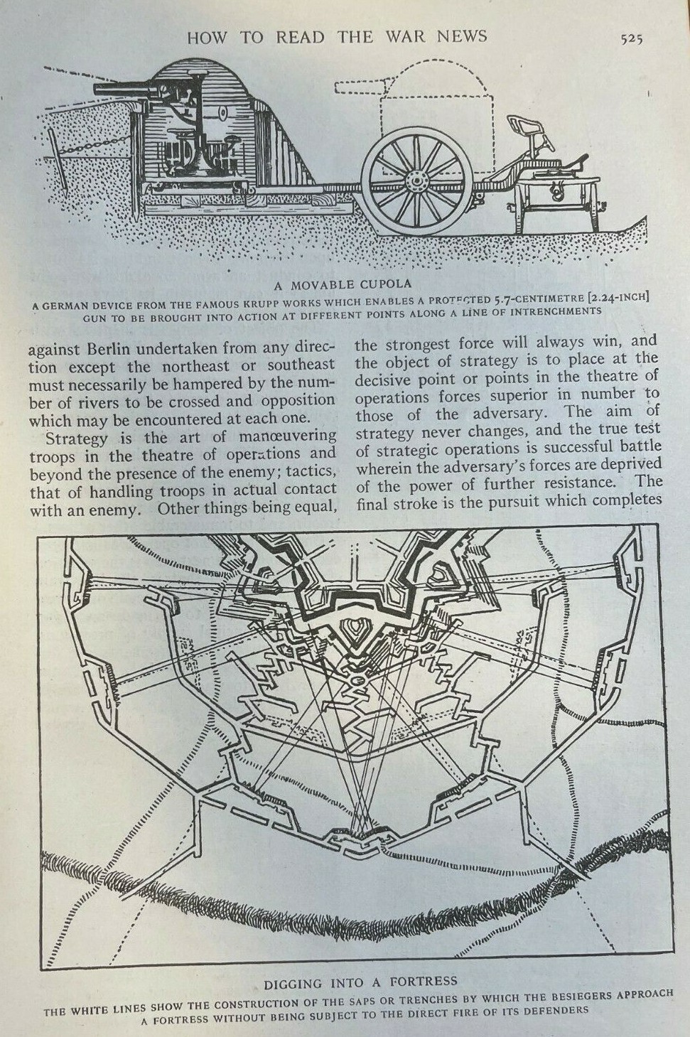 1914 How to Read the War News World War I illustrated